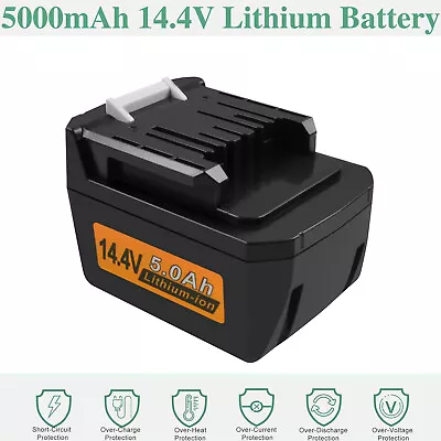 14.4V 5000mAh Li-ion Battery For Makita BL1413G BL1415G BL1440G BL1430G TD126D • £29.90