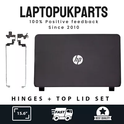 Replacement For HP-Compaq 15-R150NH Laptop LCD Back Cover Lid Black + Hinges • £25.98