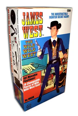 Marx JAMES WEST Of WILD WILD WEST (BOX ONLY) Best Of The West • $24