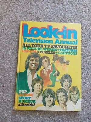 LOOK-IN Television ANNUAL 1976 Published 1975  Vintage Book  • £6.99