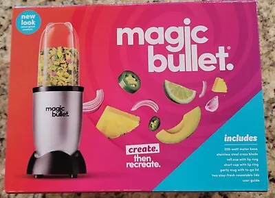 Magic Bullet 11 Piece Set Blender & Mixer MBR-1101 Silver Blender New • $39.99