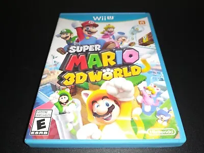 Super Mario 3D World Original Rel Nintendo Wii U LN Perfect Cond Disc COMPLETE • $117.08