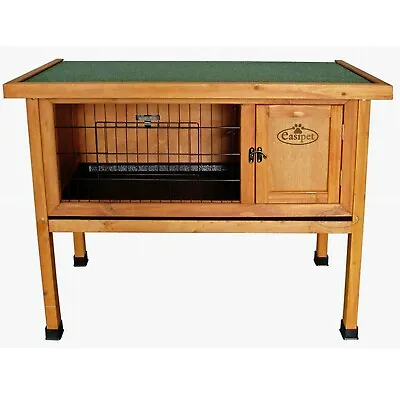 Pet Dwarf Rabbit Bunny Guinea Pig Wooden Hutch Small Animal House 3ft Shelter    • £44.99