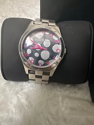 Marc Jacobs MBM3266 Silver  Stainless Steel Watch • $155