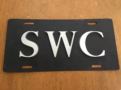 SWC License Plate Booster Southwestern College Vanity • $34.99