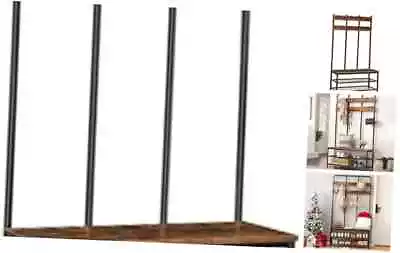  Hall Tree With Bench Entryway Bench With Coat Rack Mud Room Bench With 12  • $131