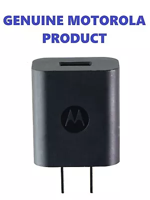 Motorola (5V/1A) Single USB AC Power Supply Wall Charger - Black (SC-61) • $5.99