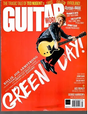 Guitar World March 2024 Billie Joe Armstrong Green Day Johnny Cash Eric Clapton • $10.87