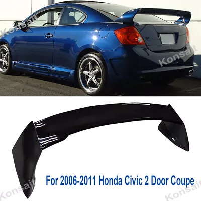 For 2006-2011 Honda Civic 2DR Coupe Painted Mugen Style Trunk Wing Spoiler NEW • $79.45
