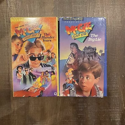 McGee And Me! Lot Of 2 The Big Lie Blunder Years VHS VCR Video Tape Movie • $7.99
