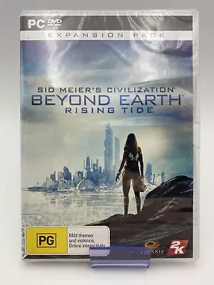 Civilization Beyond Earth Rising Tide PC Game Sid Meier's Expansion Pack - NEW • $14