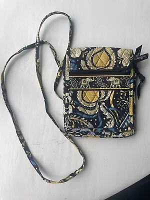 Vera Bradley Crossbody - Retired Ellie Blue Print - Elephants! • $11