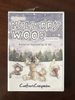 £3 • Buy Mulberry Wood Christmas CD Rom For Paper Crafts - Crafters Companion **NEW**