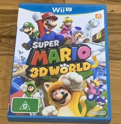 Super Mario 3D World - Nintendo Wii U Game + Quick Guide • $19.70