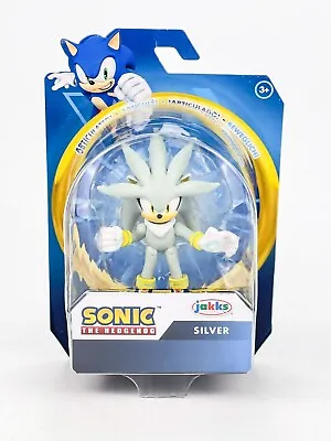 Sonic The Hedgehog Wave 4 Silver 2.5 Inch Action Figure Jakks Pacific Toy 2.5  • $14.95