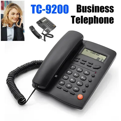 Desktop Landline Phone Landline Phone With Caller ID Display Support Hands-Free • £19.96