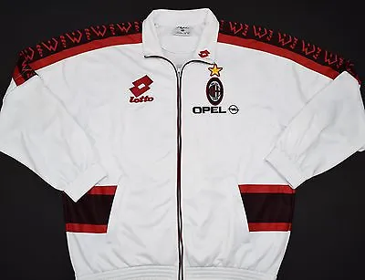 1996-1997 Ac Milan Lotto Football Jacket (size Xl) • £99.99