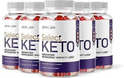  Select Keto Advanced Plus Ketogenic Weight Loss ACV Gummies (5 Pack) • $54.72