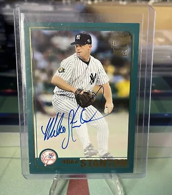 2018 Topps Archives Mike Stanton Fan Favorites Auto On Card Yankees #FFA-MST • $14.99