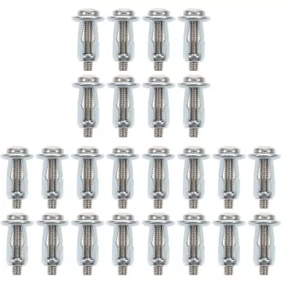 30 Pcs Cavity Fixing Hollow Door Anchor Stainless Steel Petal Nuts Expansion E • £11.39