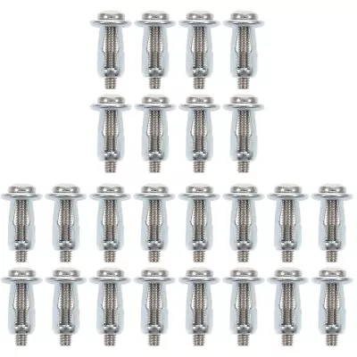 30 Pcs Cavity Fixing Hollow Door Anchor Stainless Steel Petal Nuts Expansion • £10.48