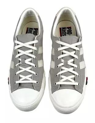 Pro Keds Men's Royal Lo Drizzle Grey Casual Lace Up Sneakers Size 14 • $29.99