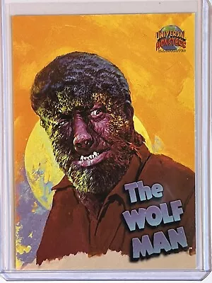 Topps 1991 Universal Studios Monsters Trading Card Series The Wolf Man #57 • $1.29