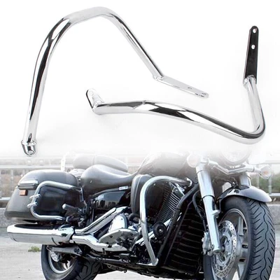 $196.06 • Buy Engine Highway Crash Guard Bar Fit Yamaha V-STAR XVS1300 DS1300 2011-2017 Chrome