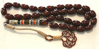 Collectible German Faturan Tasbih Rosary Prayer/worry Beads Masbaha📿 • $34.99