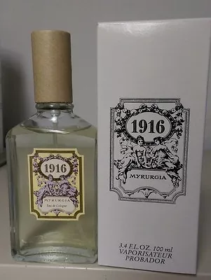 1916 Myrurgia Eau De Cologne 3.4 Oz / 100 Ml Spray New No Cap In White Box . • $59