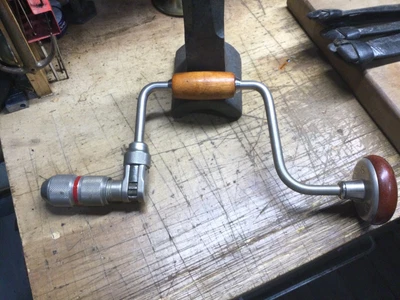 $10.50 • Buy Vintage Millers Falls #1710 Brace Carpenters Hand Drill