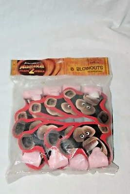 New Madagascar Escape 2 Africa  8 Blowouts   Party Supplies    • $4.99
