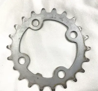 9speed Inner Chainring 22T  4 Bolt 9 A Silver Shimano • $9.99