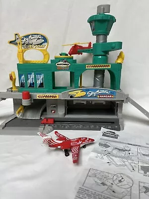 2003 Matchbox Hero City Jetport Playset + Die Cast Airplane Complete Set • $12