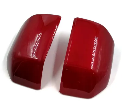 For 15-20 Ford F150 Mirror Cover Skull Cap Replacement Pair Painted Red Code RR • $69.95