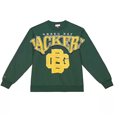 Mitchell & Ness Fashion Fleece Pullover Green Bay Packers • £39.90