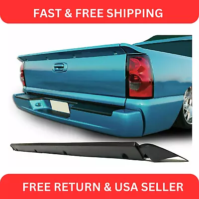 For 99-06 Chevy Silverado Tailgate Intimidator Rear Spoiler Wing SS Polyurethane • $56.85