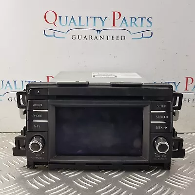 Mazda 6 Radio Cd Player Sat Nav Screen Display Head Unit Gj Mk3 2013 Gkj166dv0a • $31.10