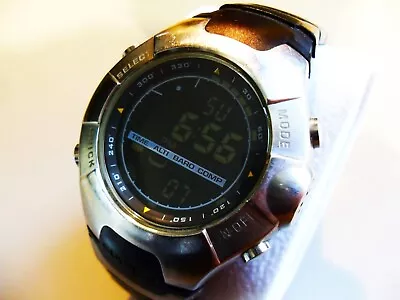 Suunto Observer 20300396 Pre-owned Black Dial Diver Style Quartz Men's Watch • $3.64