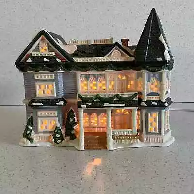 Mervyn's Village Square Victorian House Mansion Lighted Building 1998 Retired • $100