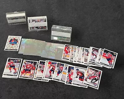 1992-93 McDonald’s Upper Deck Hockey Complete 27 + CL +  6 Holograms - Gretzky • $16.19