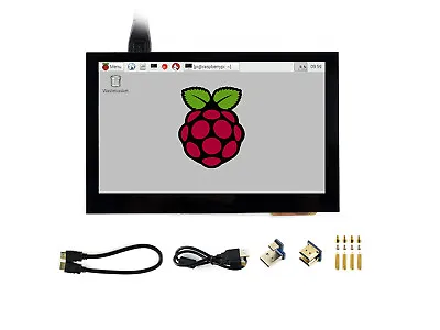 Waveshare 800x480 4.3inch HDMI LCD IPS Capacitive Touch Screen For Raspberry Pi • $46.50