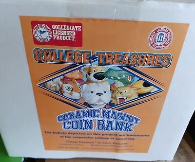 College Treasures Texas A&M Mascot Reveille Coin Bank Piggy Bank • $16.99