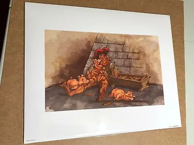 Authentic Pirates Of The Caribbean  Pirate W/ Pigs Scene  Print - Disney Parks • $63.48