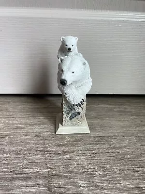 Joe Slockbower Mill Creek Studios Polar Bear Cub Statue Figure Snow Cone • $16.89