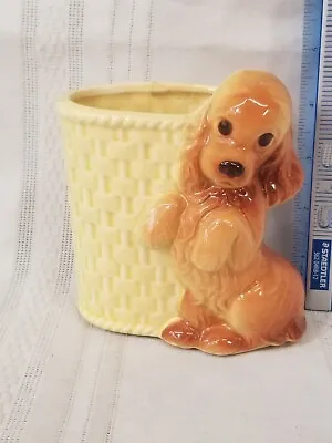 Vintage Cocker Spaniel Planter/vase Royal Copley • $21.51