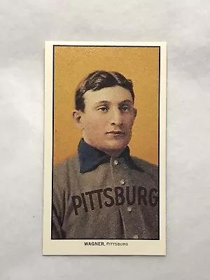 1909 T206 Honus Wagner Pittsburgh Pirates Piedmont Tobacco Card 1995 Reprint • $5.50