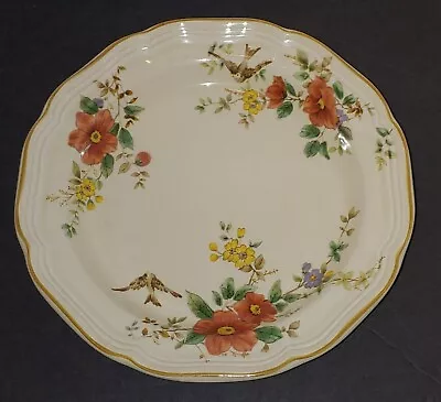 Vintage Mikasa Heritage Capistrano Salad Plate 8  Orange-Brown & Yellow Flowers • $8.85