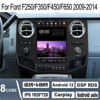 12.1  Android Navigation Car Gps Stereo For Ford F150 F250 F350 F450 F550 F650 • $759.05