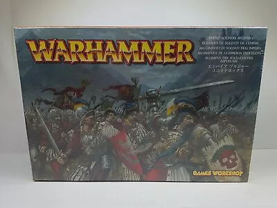 Warhammer Fantasy- Empire Soldiers Regiment 2000 OOP Sealed • $120